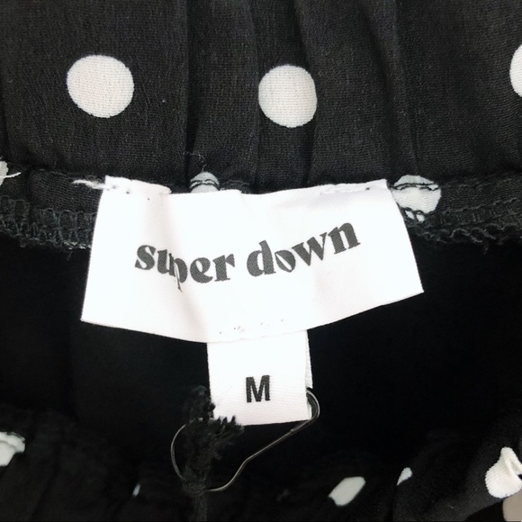 NWT Superdown Revolve Faye Polka Dot Mini Dress - Picture 4 of 7